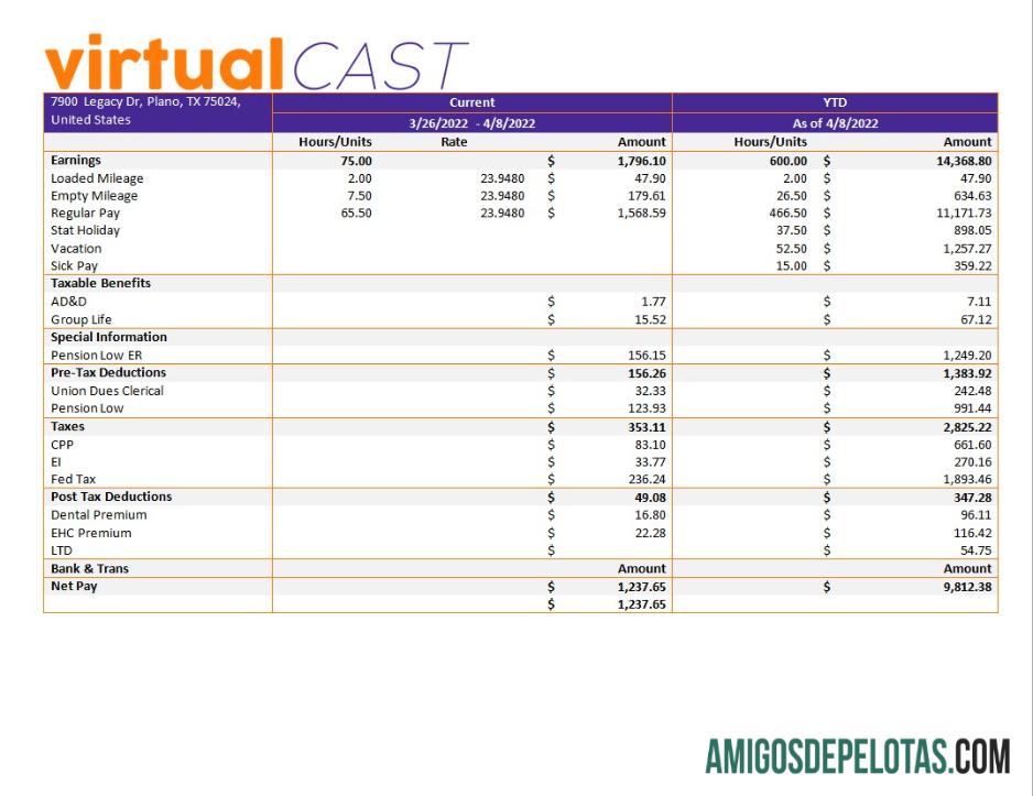 Para download Modelo de folha de pagamento de empresa de videoconferência em formatos Word e PDF